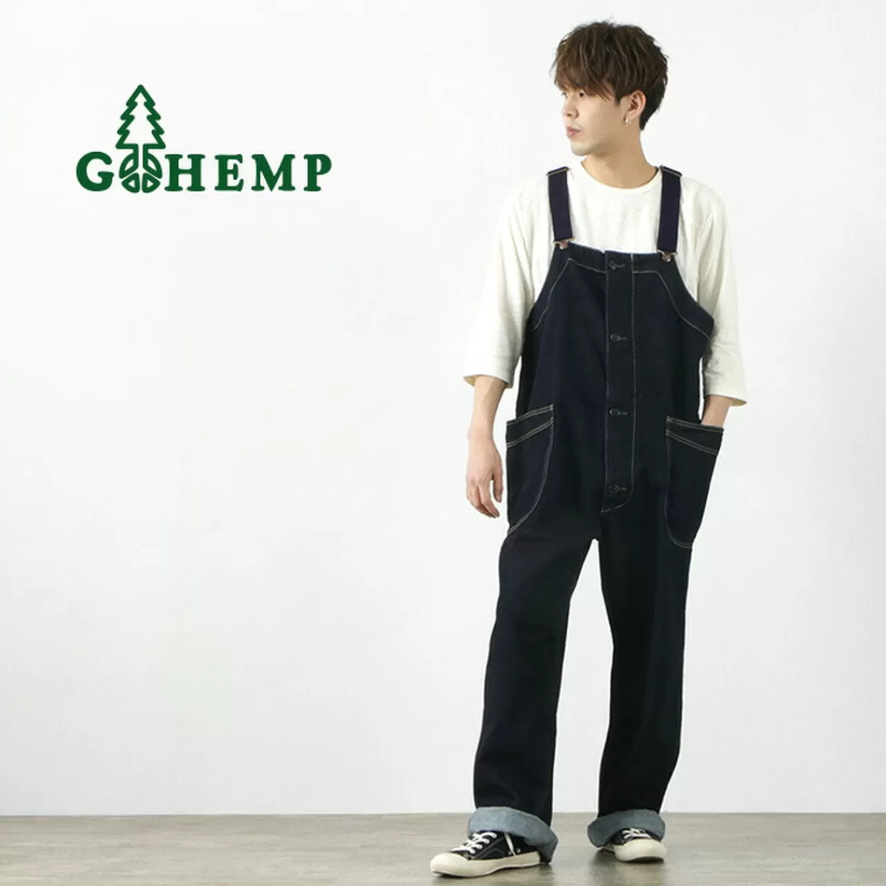 GOHEMP Trousers>12Oz Cotton Hemp Denim Tube Bender All Pants Onewash