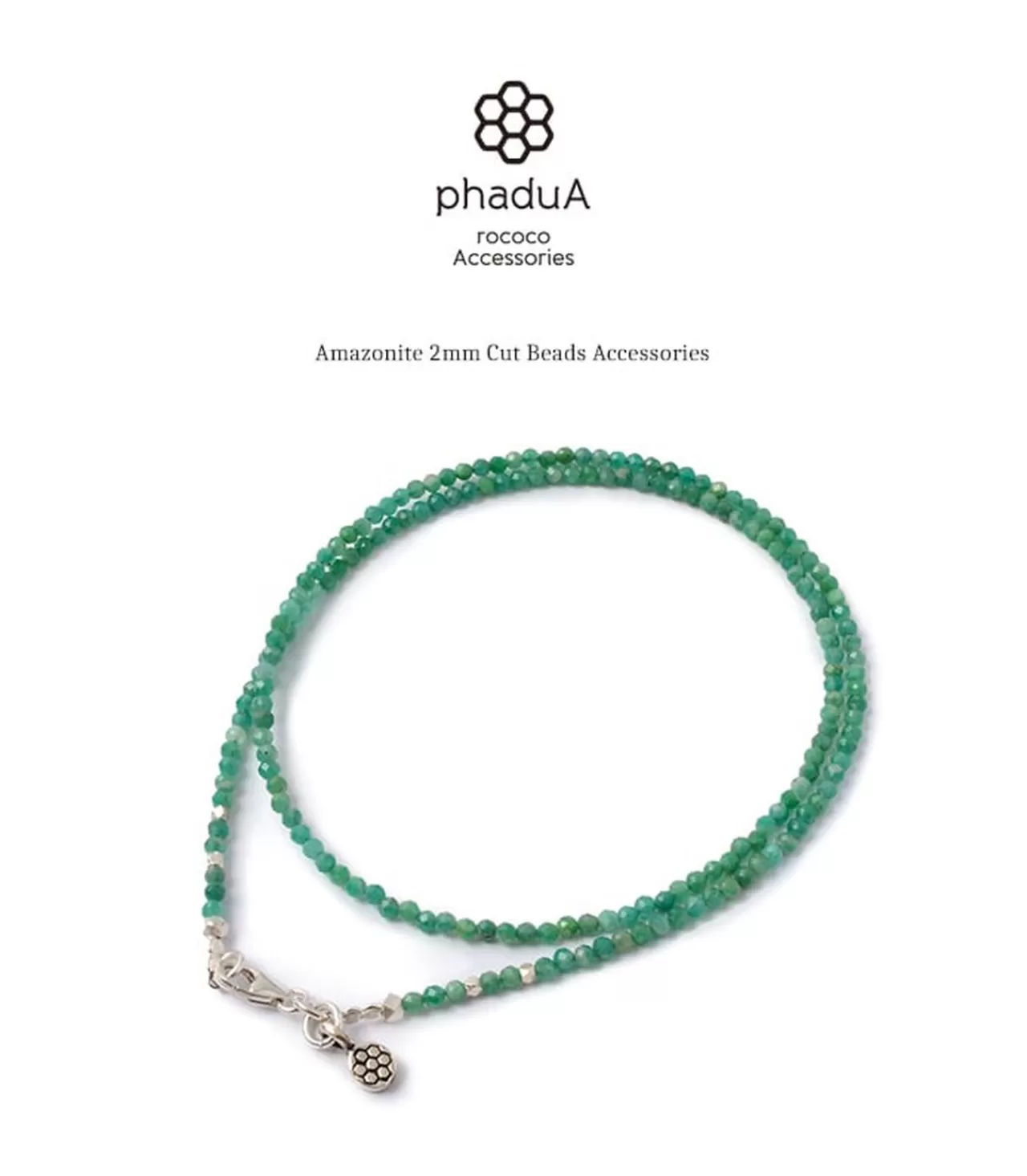 PHADUA Necklaces>(2Mm) Cut Beads/Necklace/Anklet Amazonite