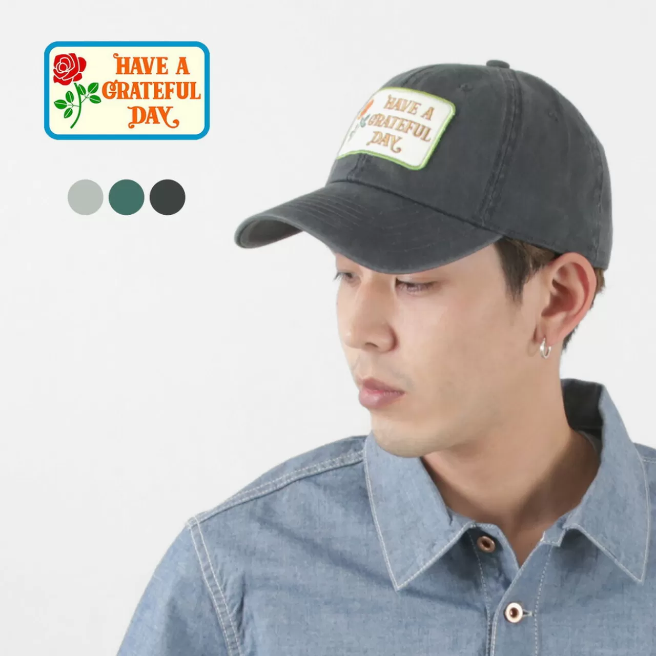 HAVE A GRATEFUL DAY Hats>6 Panel Cap