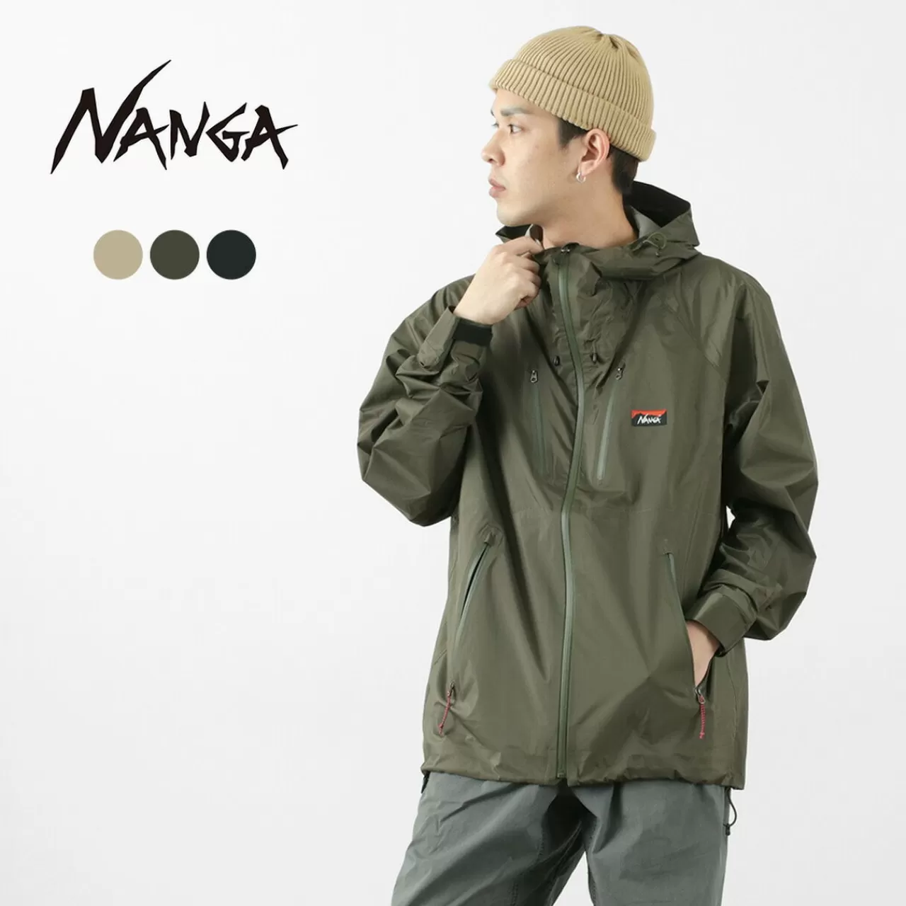 NANGA Jackets>Aurora 2.5L Trek Shell Hoodie