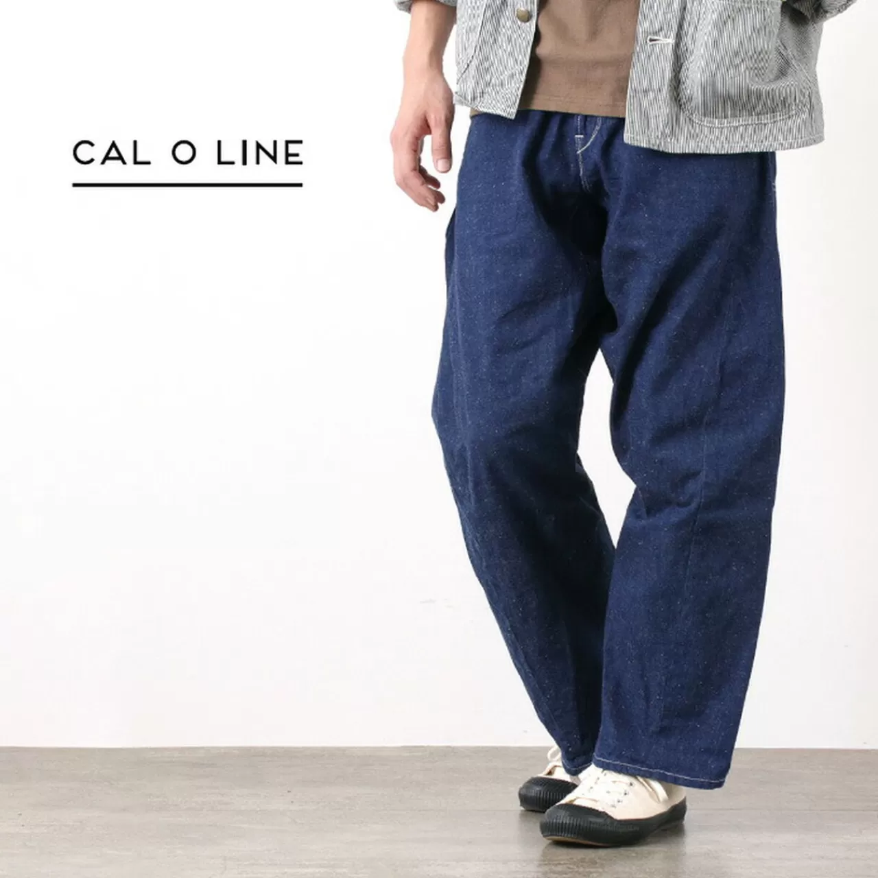 CAL O LINE Trousers>Barrel Painter Pants Blue