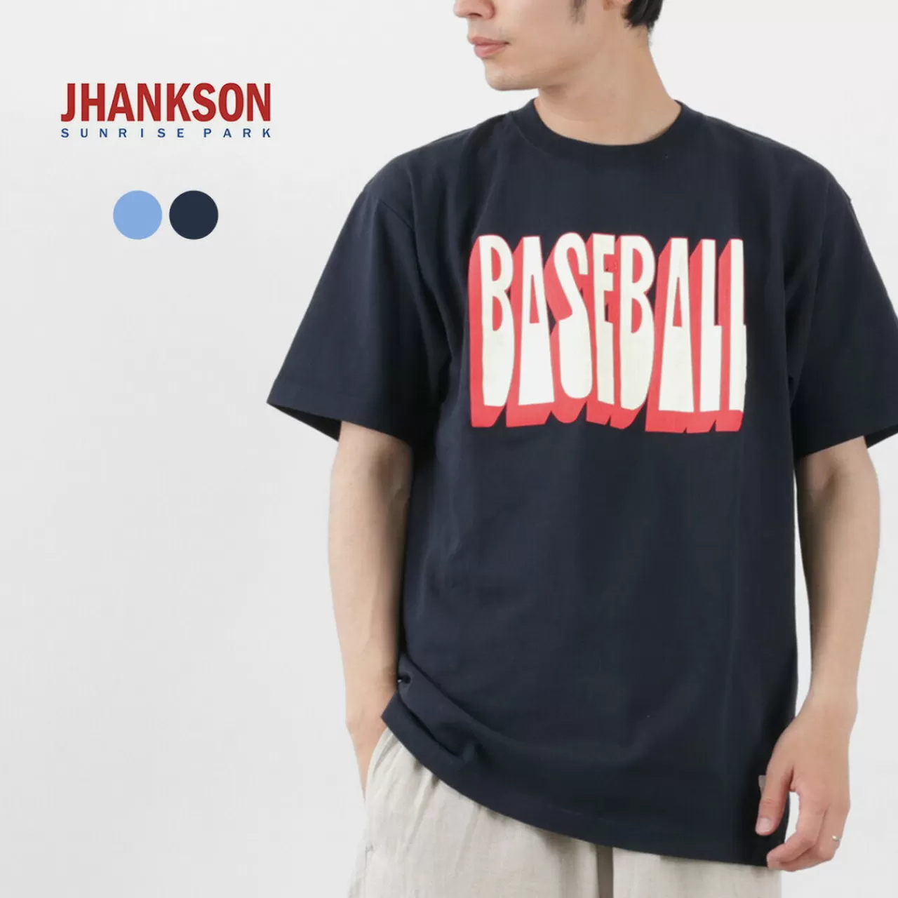 JHANKSON Short Sleeves>Base Ball Short Sleeve T-Shirt