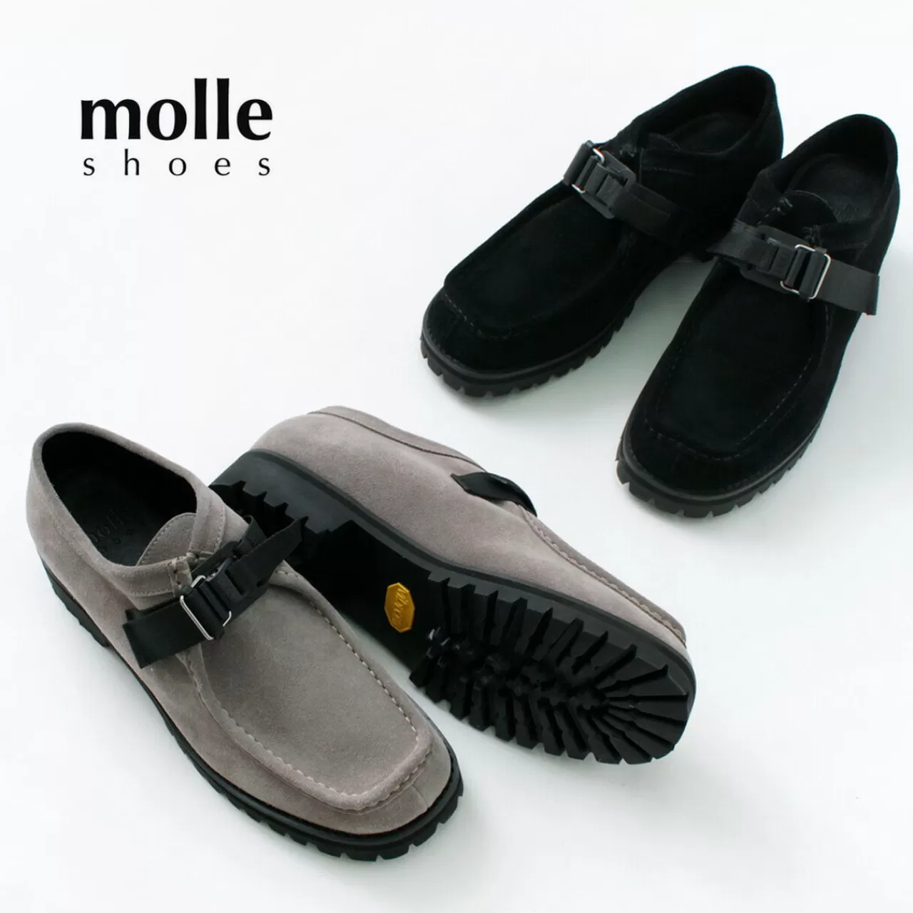 MOLLE SHOES Boots>Belted Tirolian Shoes