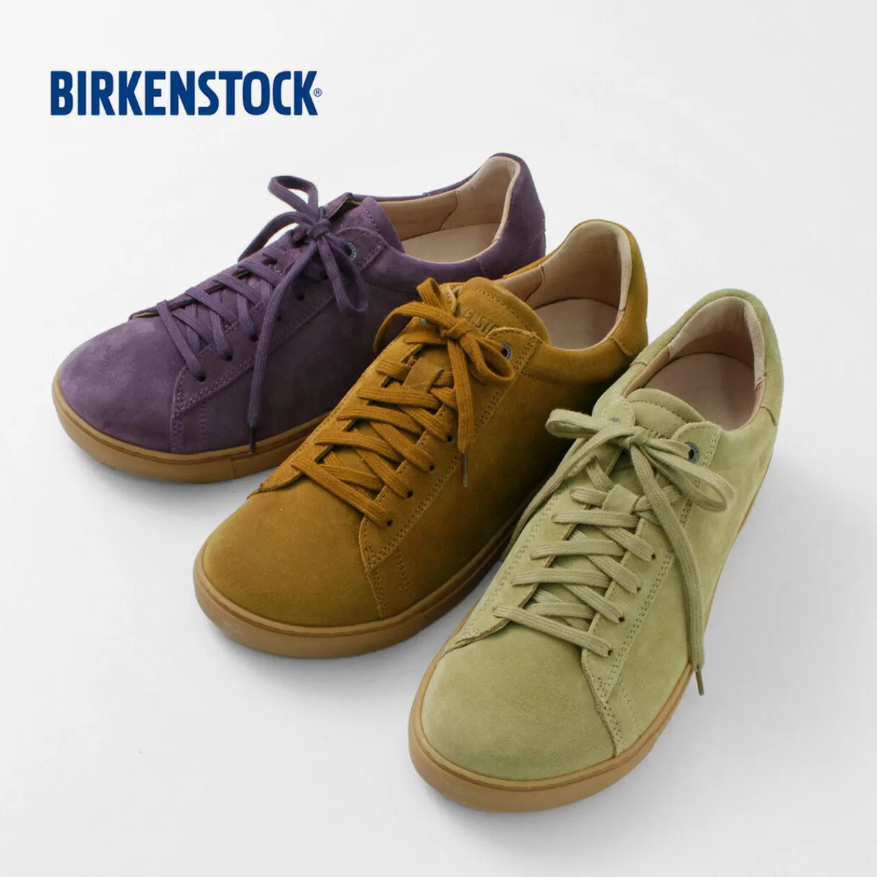 BIRKENSTOCK Sneakers>Bend Low/Suede Leather Velour Leather Leather Sneakers