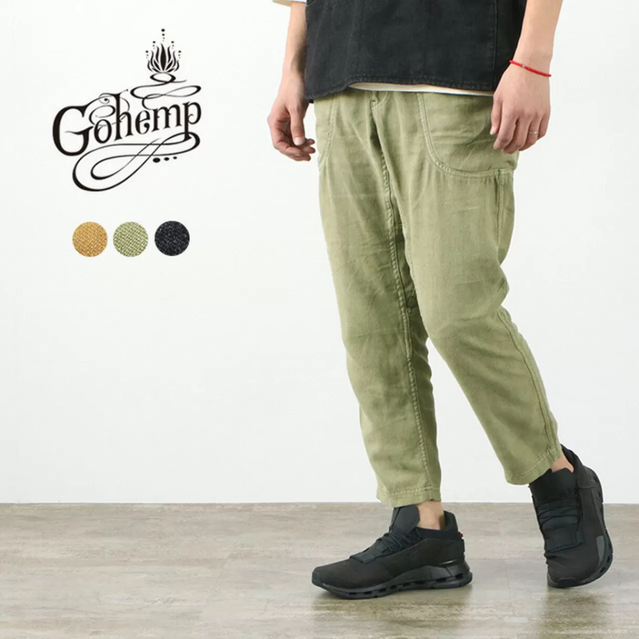 GOHEMP Trousers>Bender Ankle Cut Pants