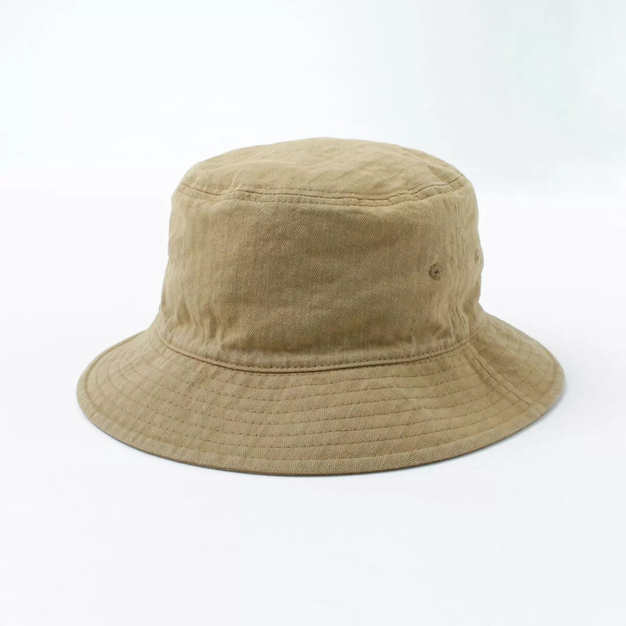 HIGHER Hats>Bespoke Vintage Herringbone Bucket Hat