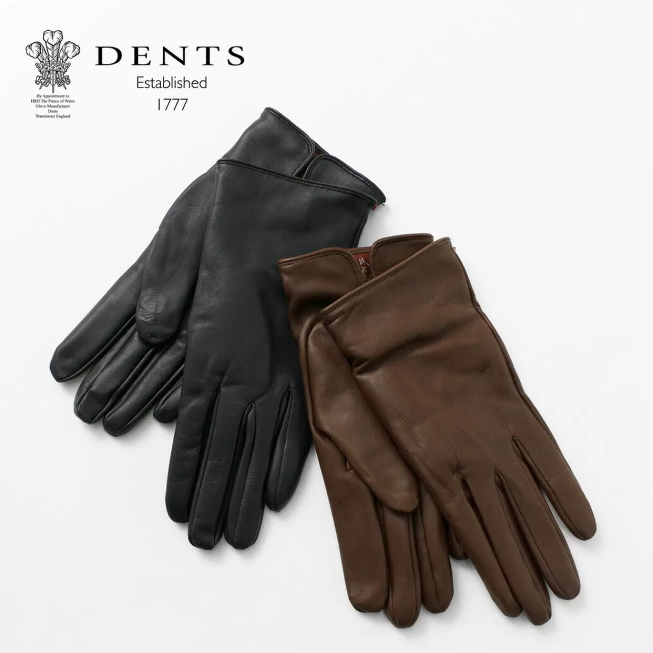 DENTS Gloves>Bisley/Cashmere-Lined Leather Gloves