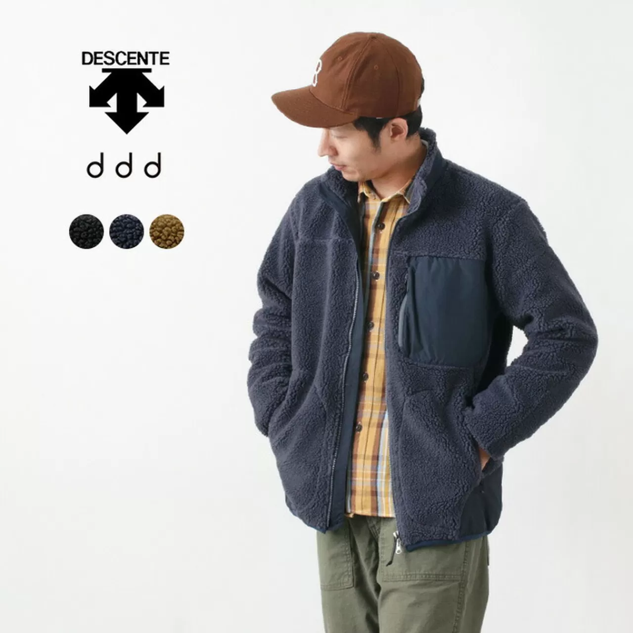 DESCENTE ddd Jackets>Boa Fleece Jacket