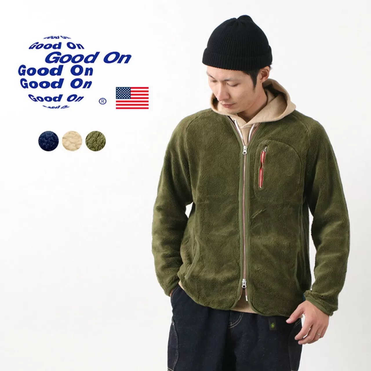 GOOD ON Fleece>Boa Freedom Jacket