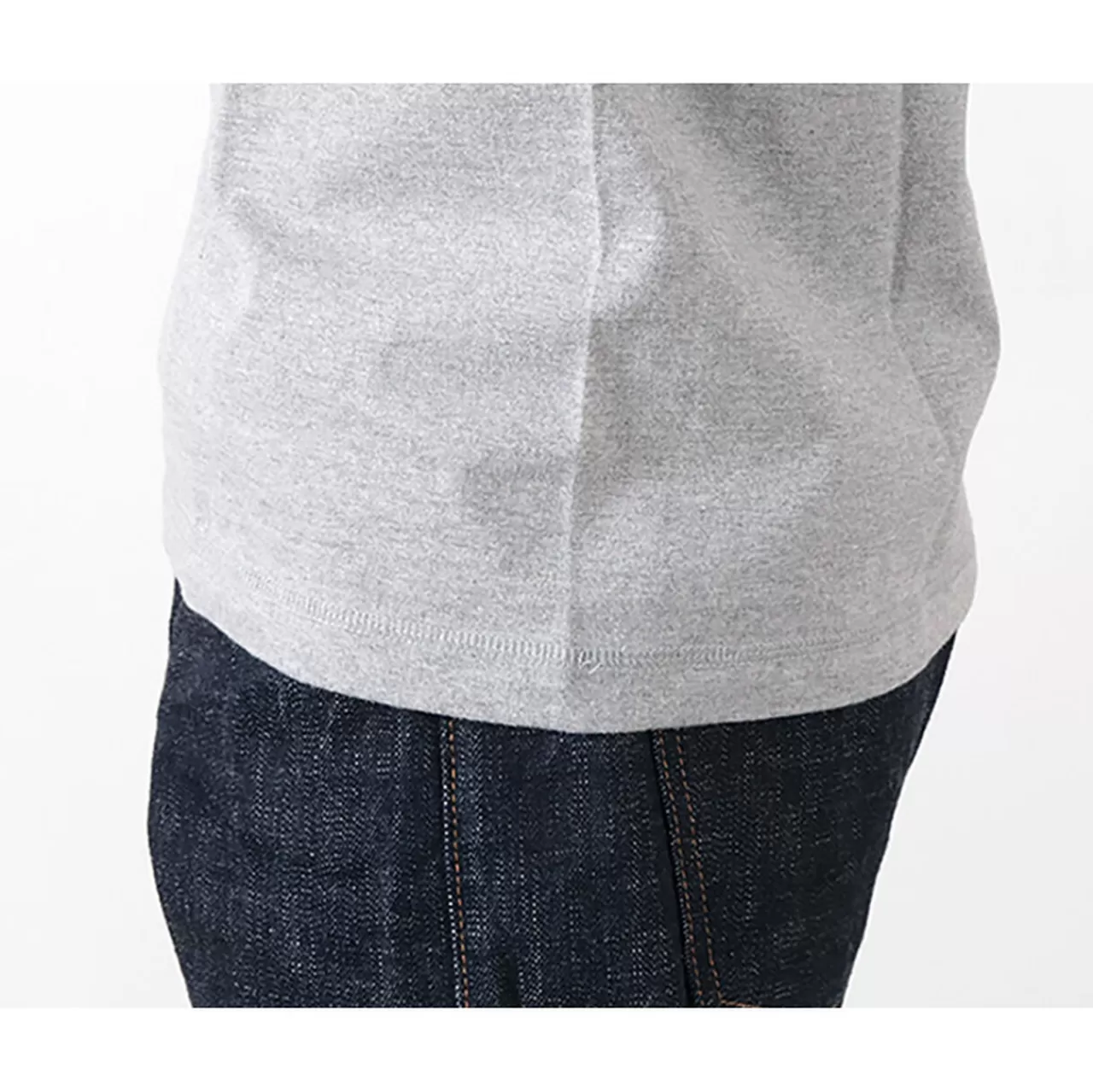 BARNS Long Sleeves>Br-3043 Small Knitted Vintage L/S Crew Neck T-Shirt