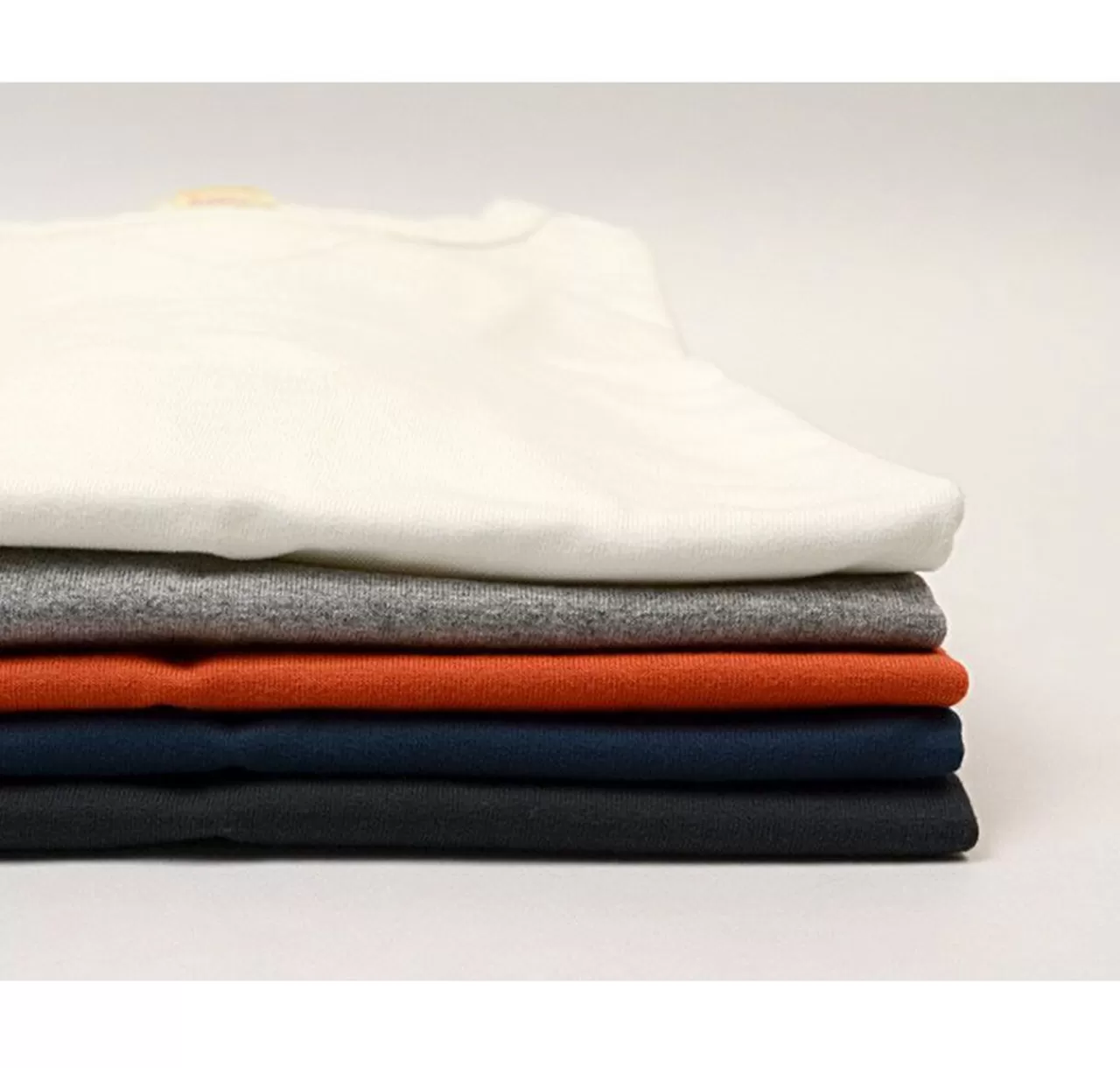 BARNS Short Sleeves>Br-8145 Small Knitted Vintage Gusset Short Sleeve Crew Neck T-Shirt