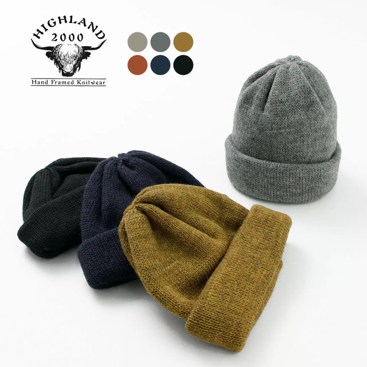 HIGHLAND 2000 Hats>British Wool Tubular Bobby Cap