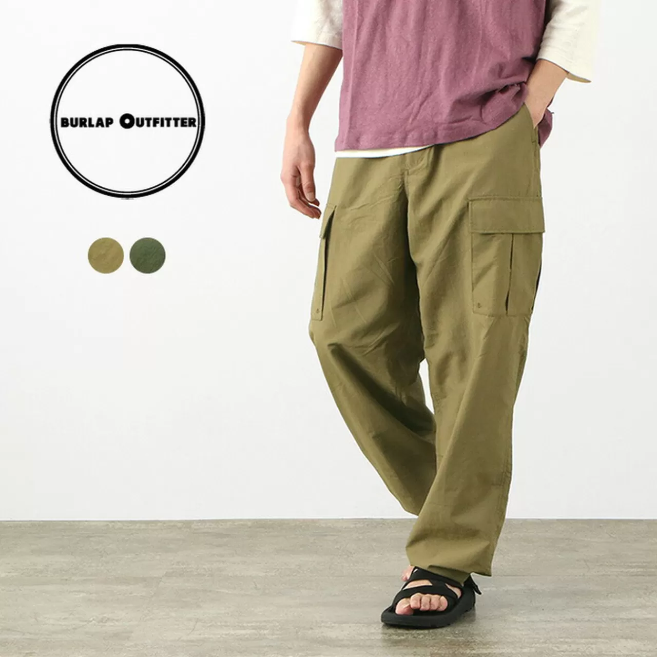 BURLAP OUTFITTER Trousers>Cargo Trousers