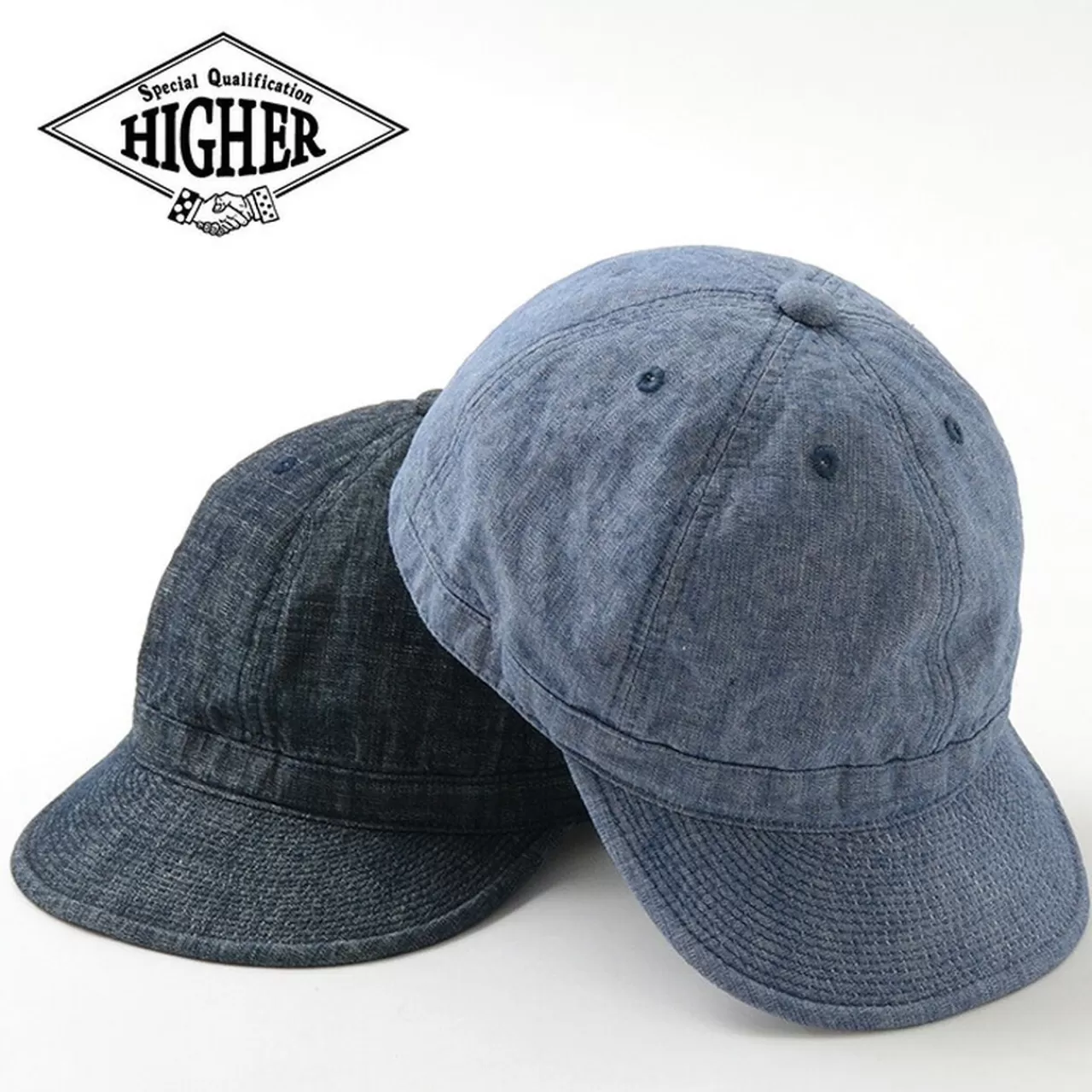 HIGHER Hats>Chambray Work Cap