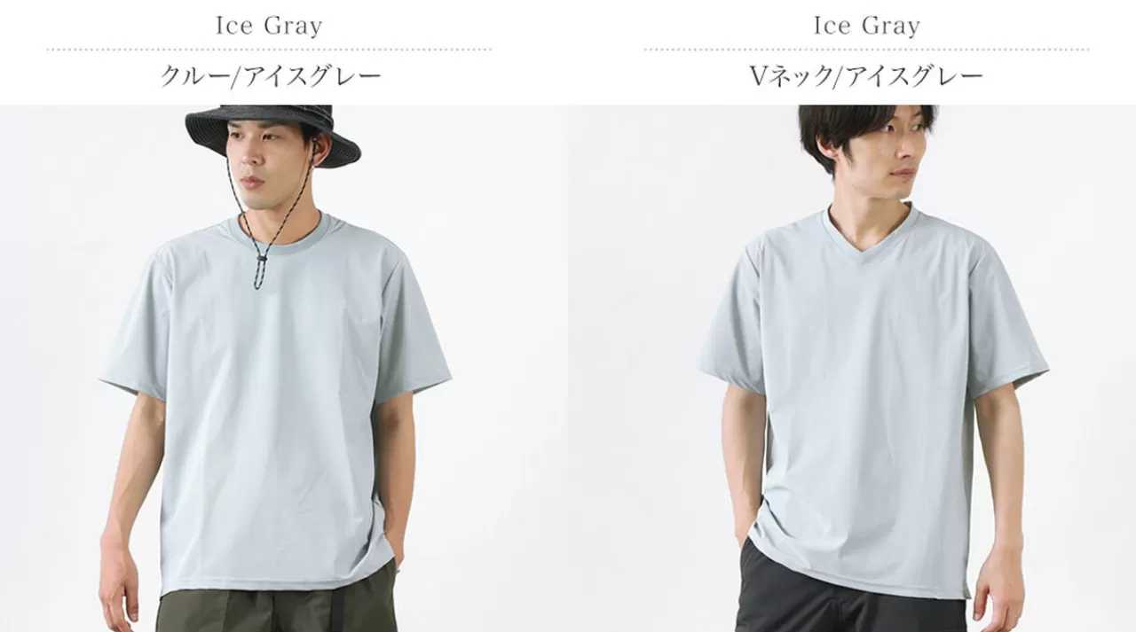 RAG Short Sleeves>Clean Ice Crew Neck Tee