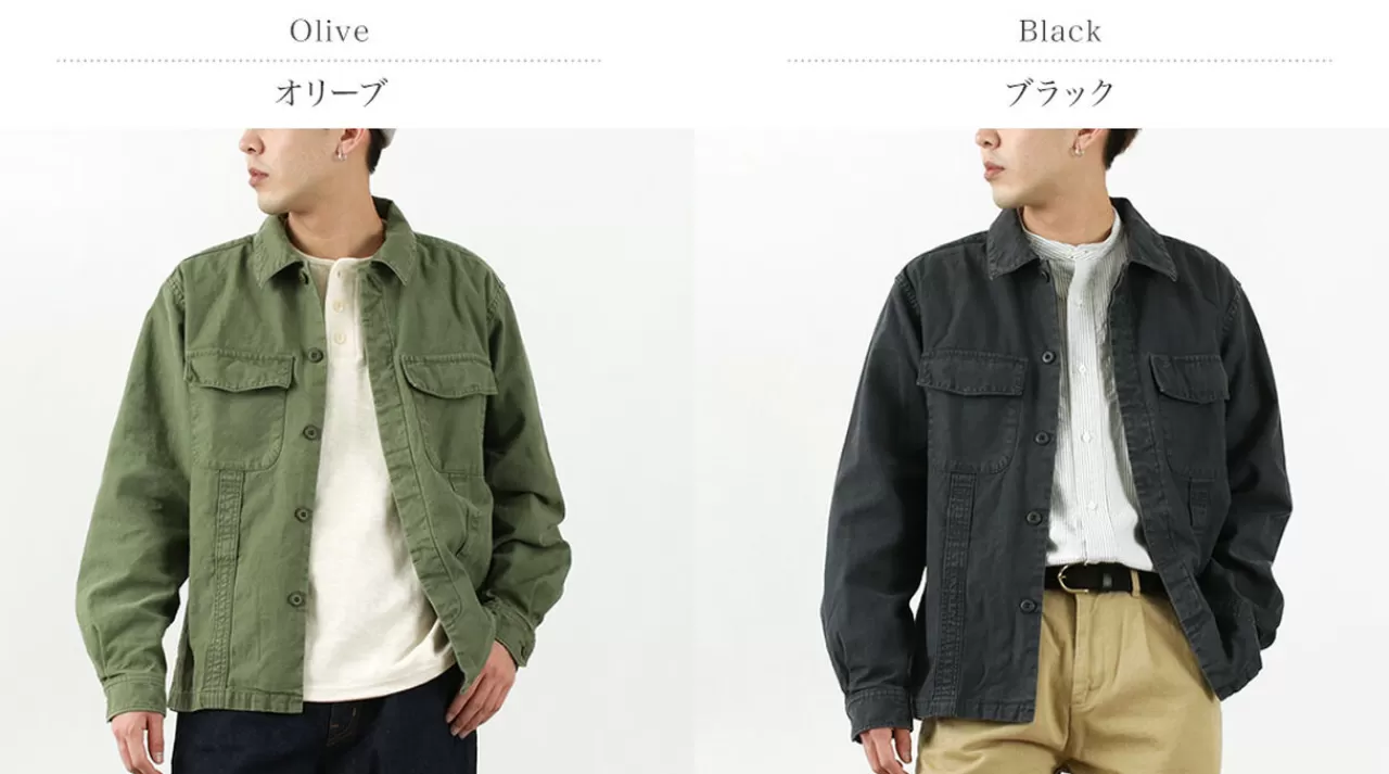 JAPAN BLUE JEANS Jackets>Code:Silver/Rjb4371S Military Fatigue Jacket