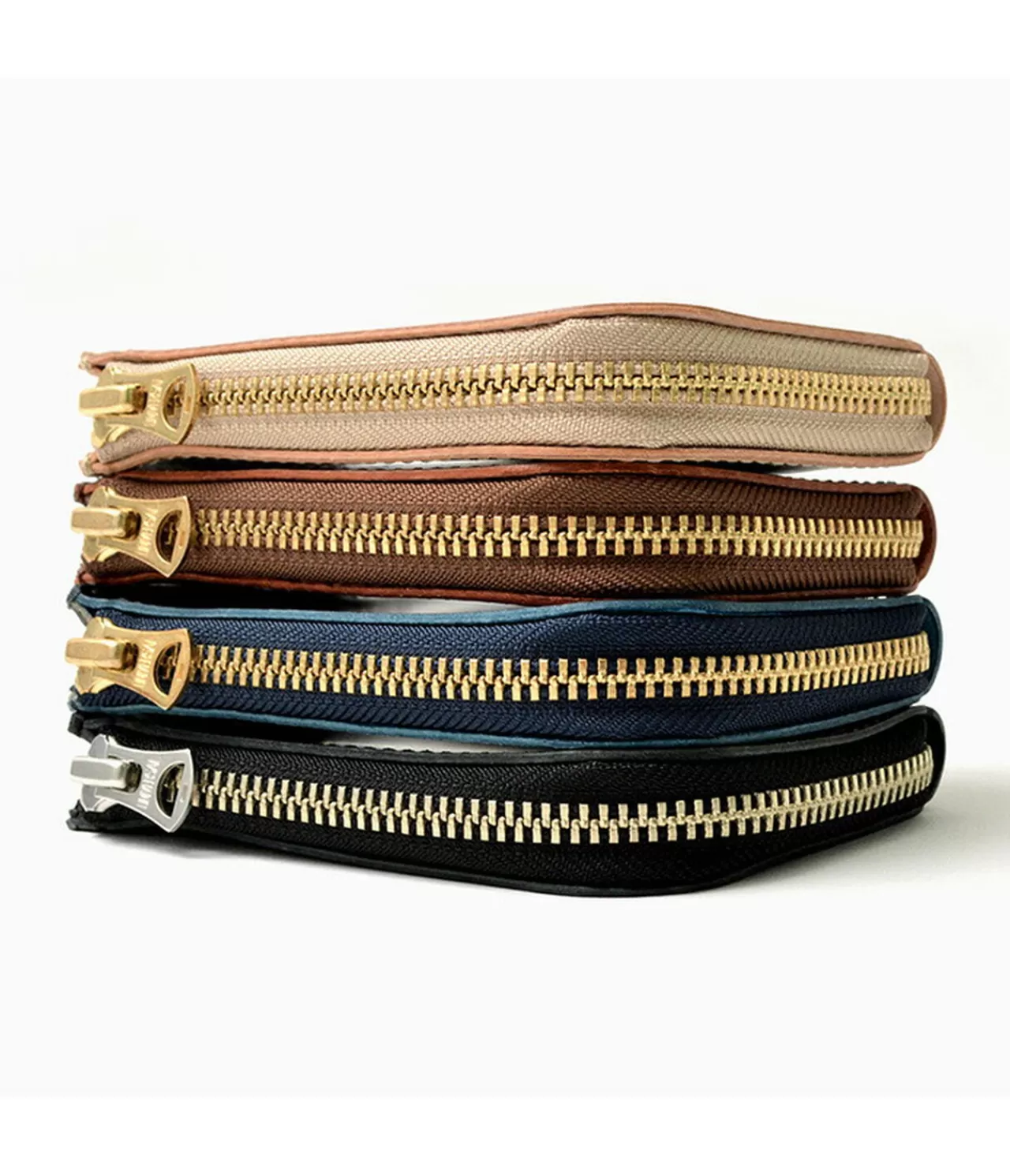 BARNS Wallets>Color Custom L-Shaped Zipper Mini Wallet