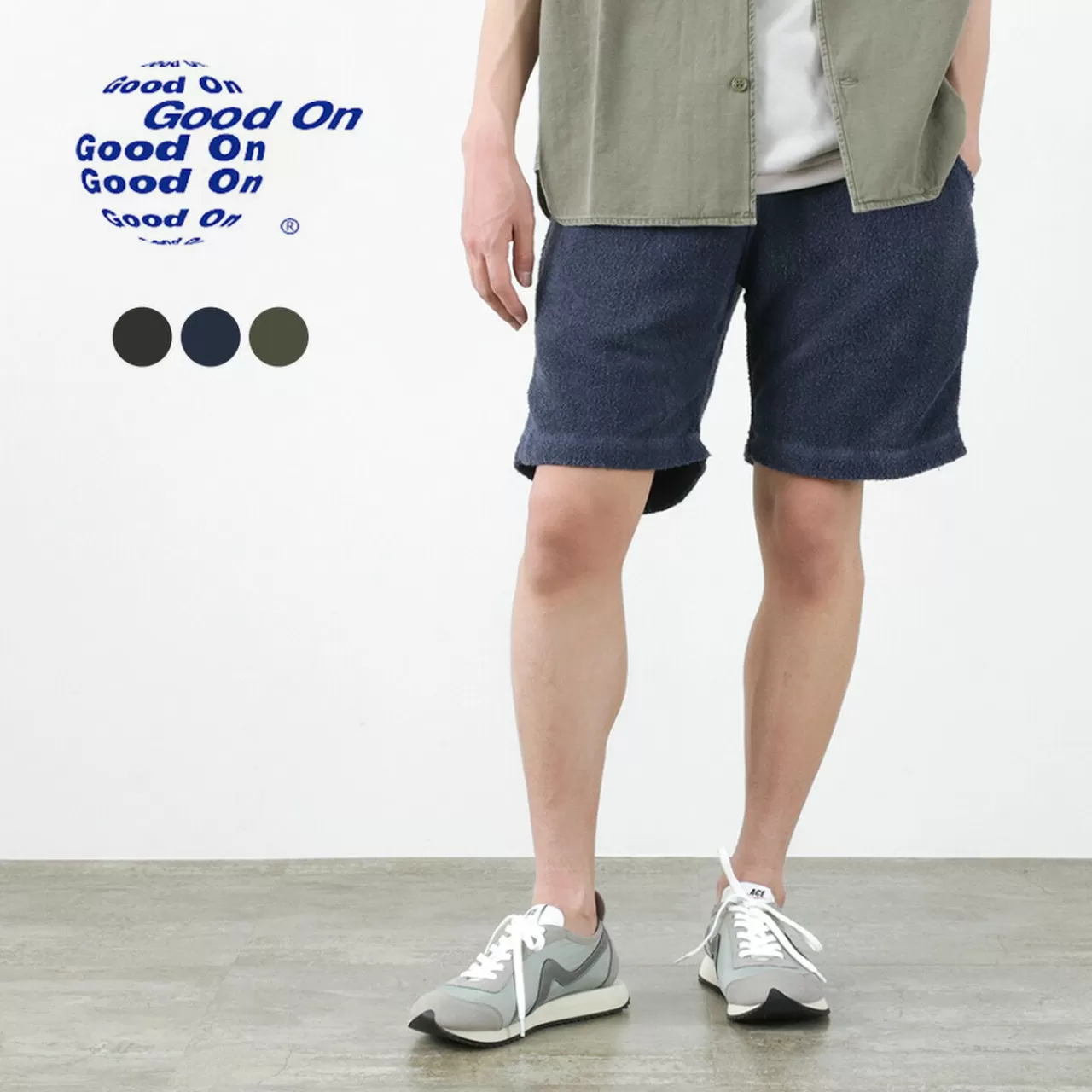 GOOD ON Shorts>Colour Special Order Double Pile Shorts