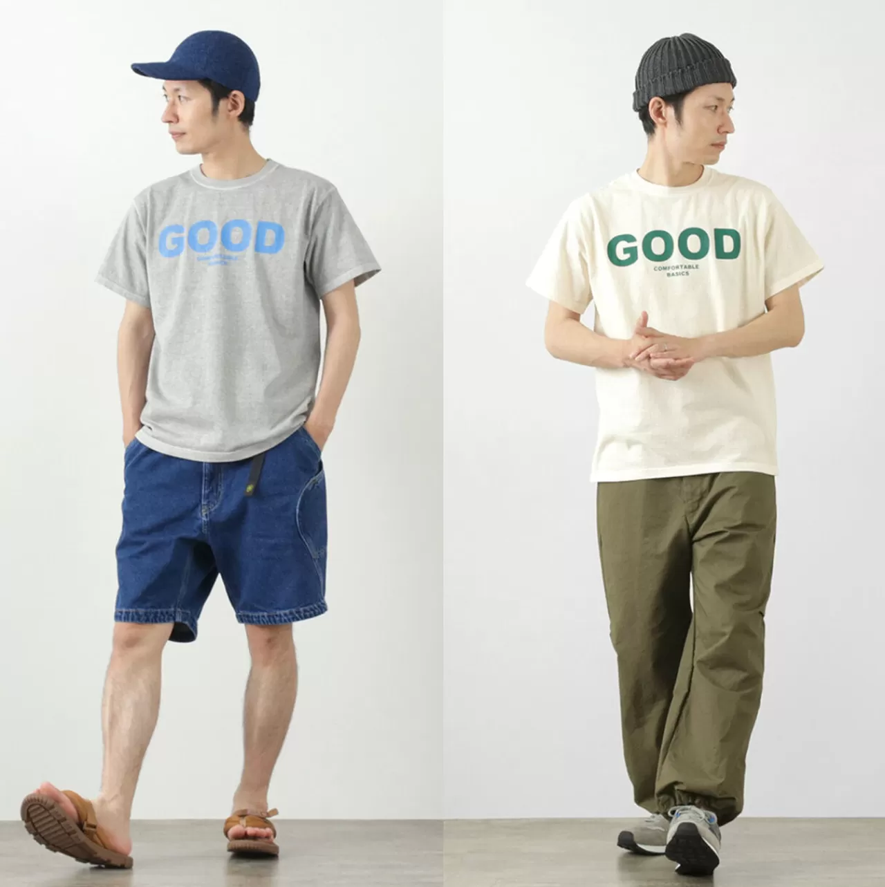 GOOD ON Short Sleeves>Colour Special Order Logo Short Sleeve T-Shirt