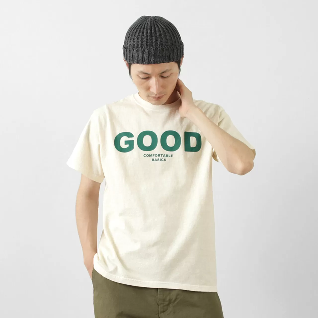 GOOD ON Short Sleeves>Colour Special Order Logo Short Sleeve T-Shirt
