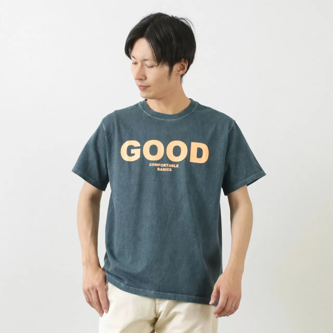 GOOD ON Short Sleeves>Colour Special Order Logo Short Sleeve T-Shirt