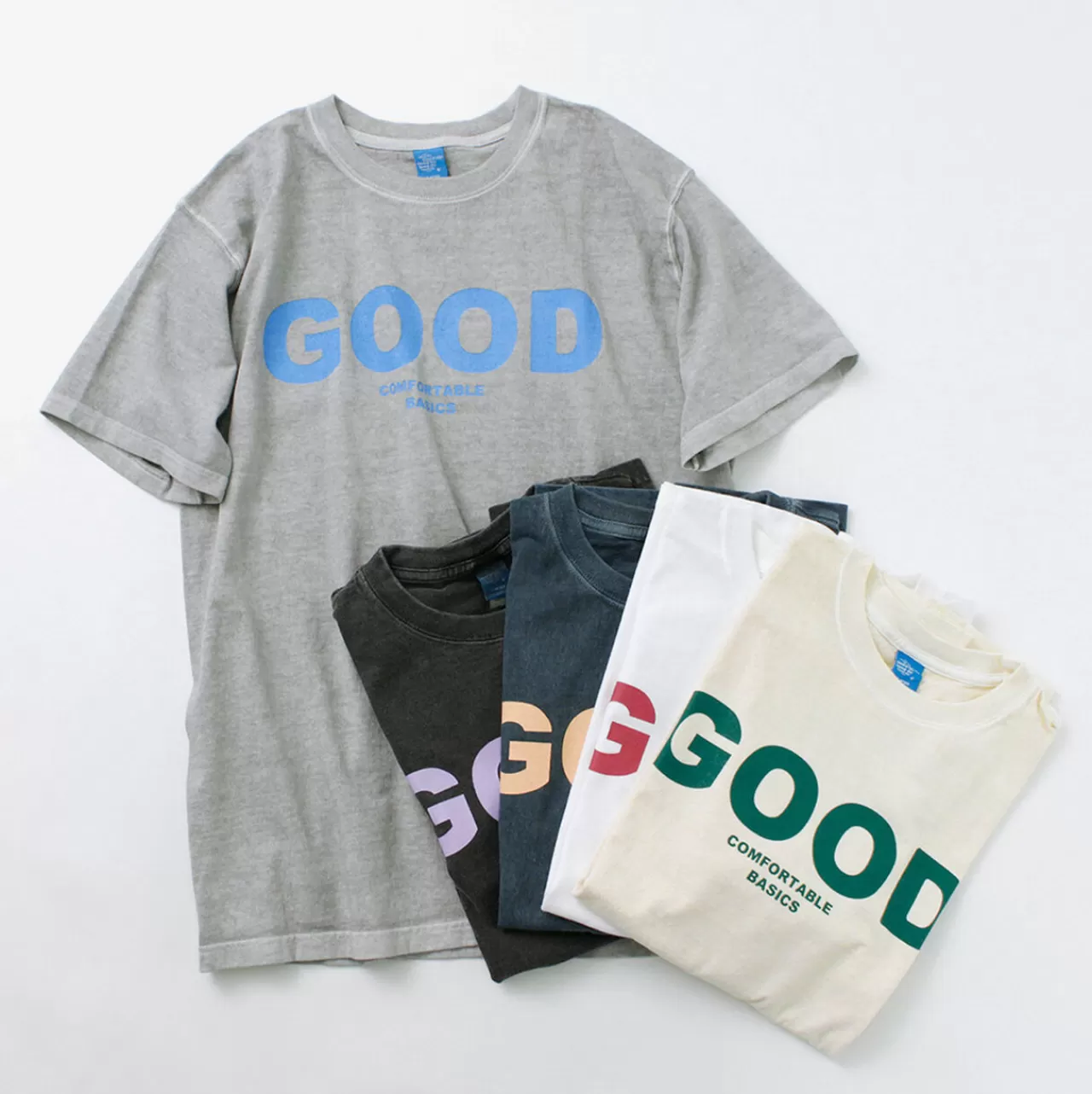 GOOD ON Short Sleeves>Colour Special Order Logo Short Sleeve T-Shirt