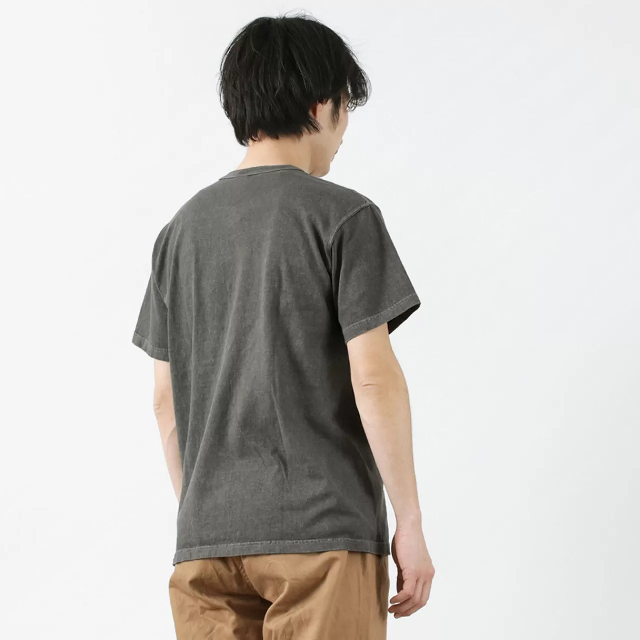GOOD ON Short Sleeves>Colour Special Order Short Sleeve Henley Neck T-Shirt