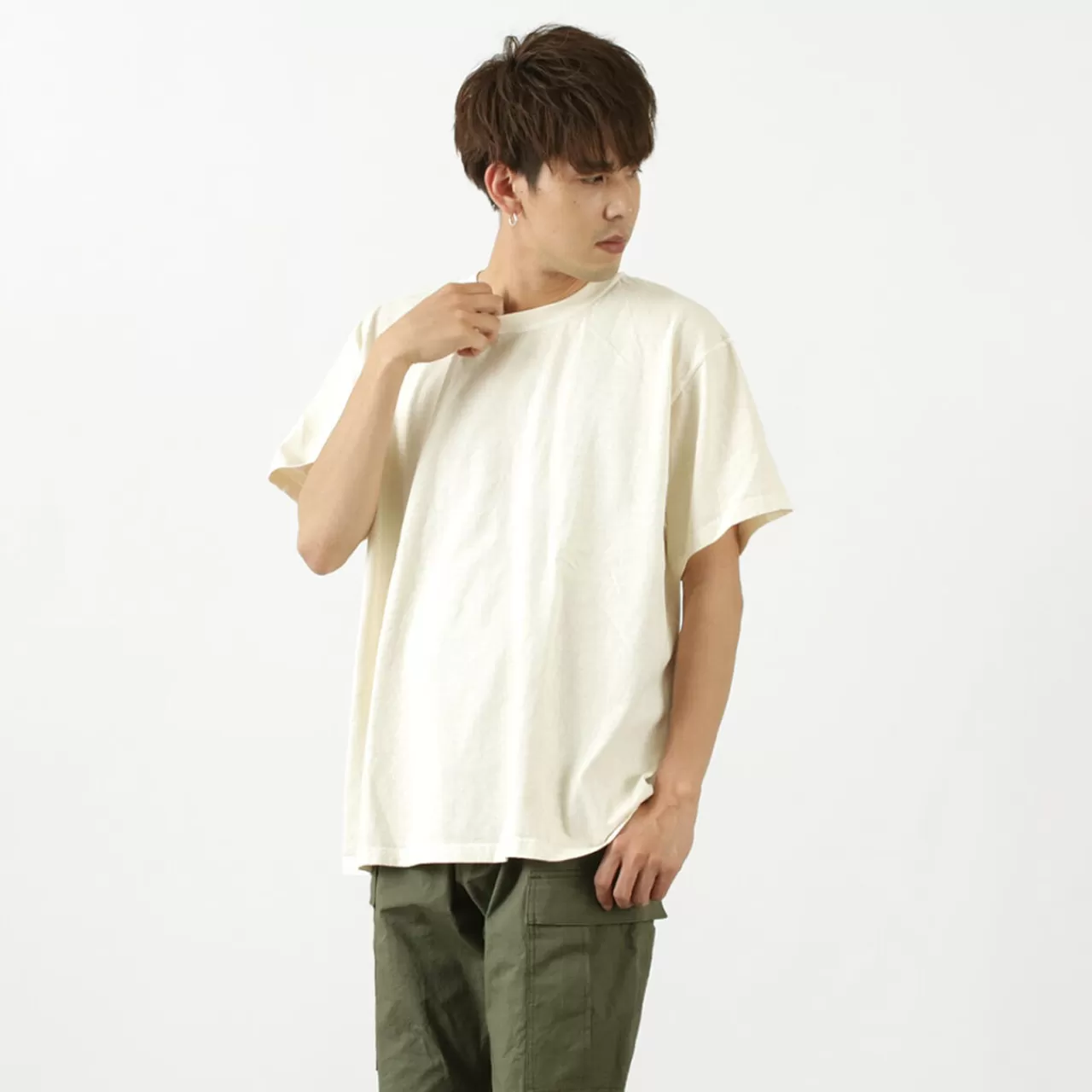 GOOD ON Short Sleeves>Colour Special Order Xxl Short Sleeve Crew Neck T-Shirt
