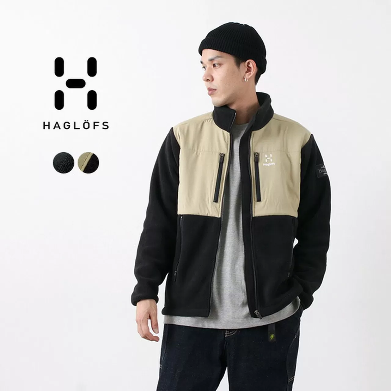 HAGLOFS Jackets>Combination Fleece Jacket