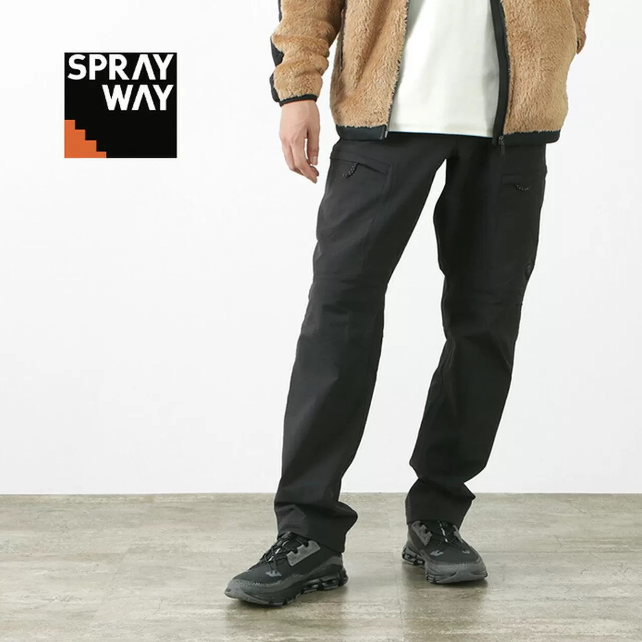 SPRAY WAY Trousers>Compass Versa Pants (Regular) Black