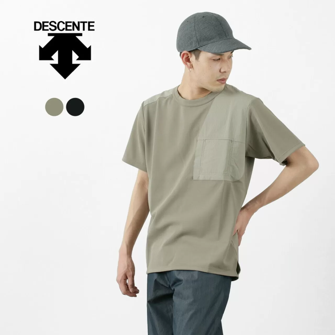 DESCENTE ALLMOUNTAIN Short Sleeves>Coolist Half Sleeve T-Shirt