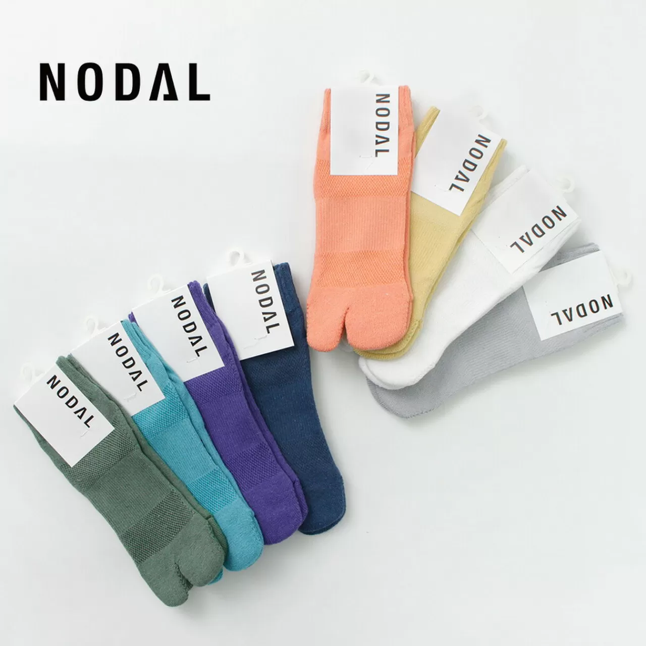 NODAL Socks>Cotton Hemp Ankle Socks