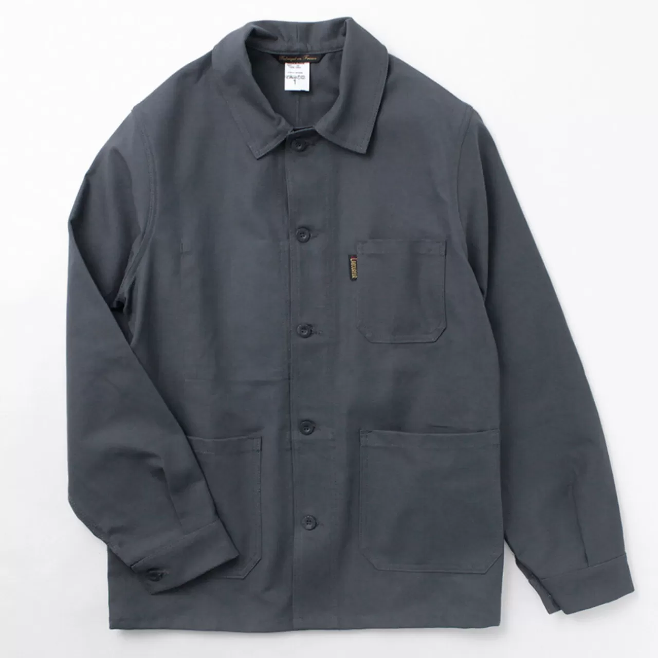 LE LABOUREUR Jackets>Cotton Twill Coverall Jacket