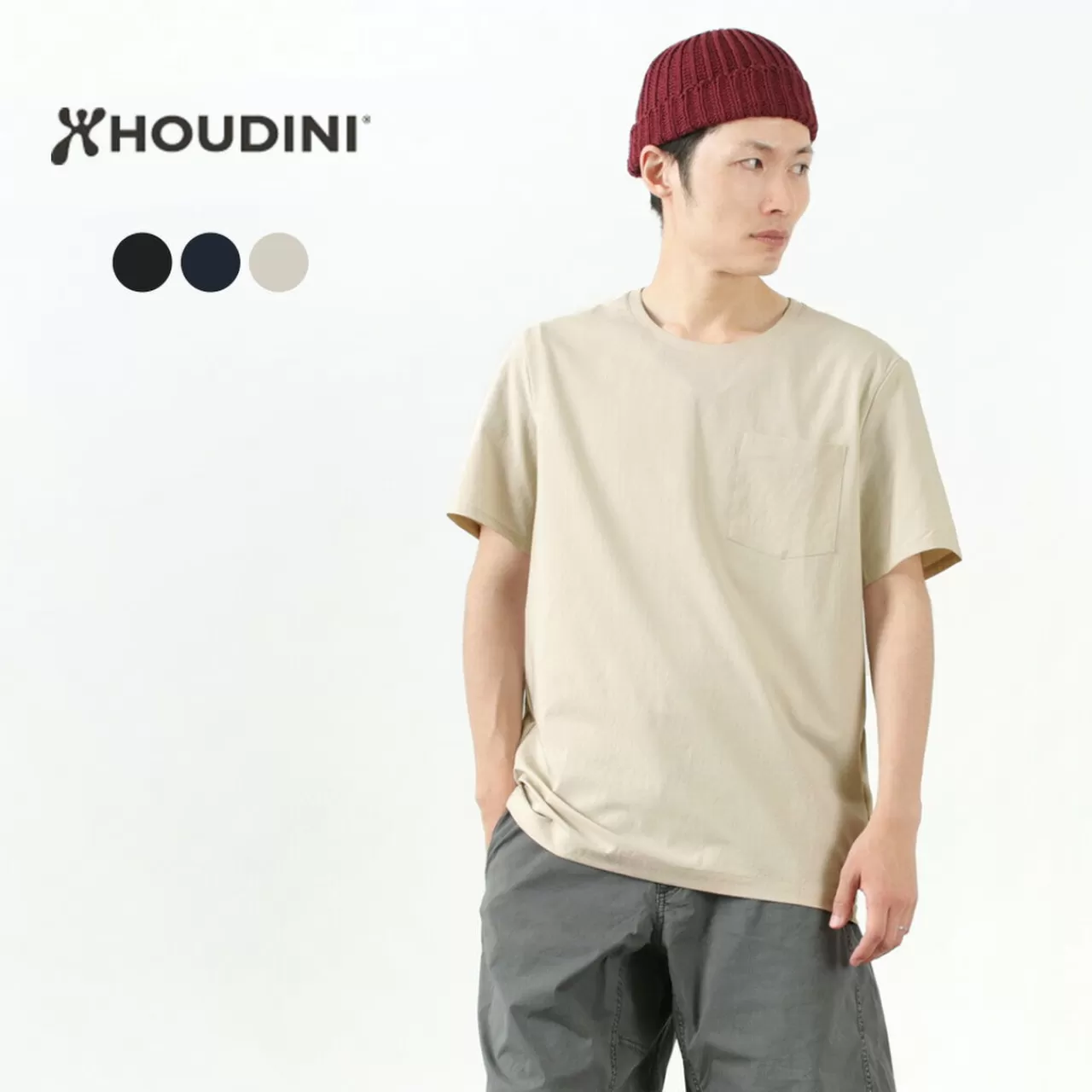 HOUDINI Short Sleeves>Cover T-Shirt