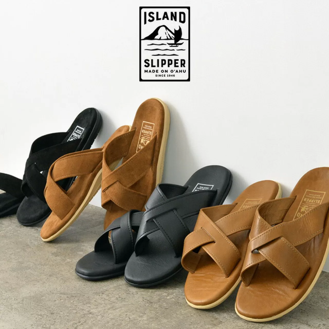 ISLAND SLIPPER Sandals>Cross Strap Sandal