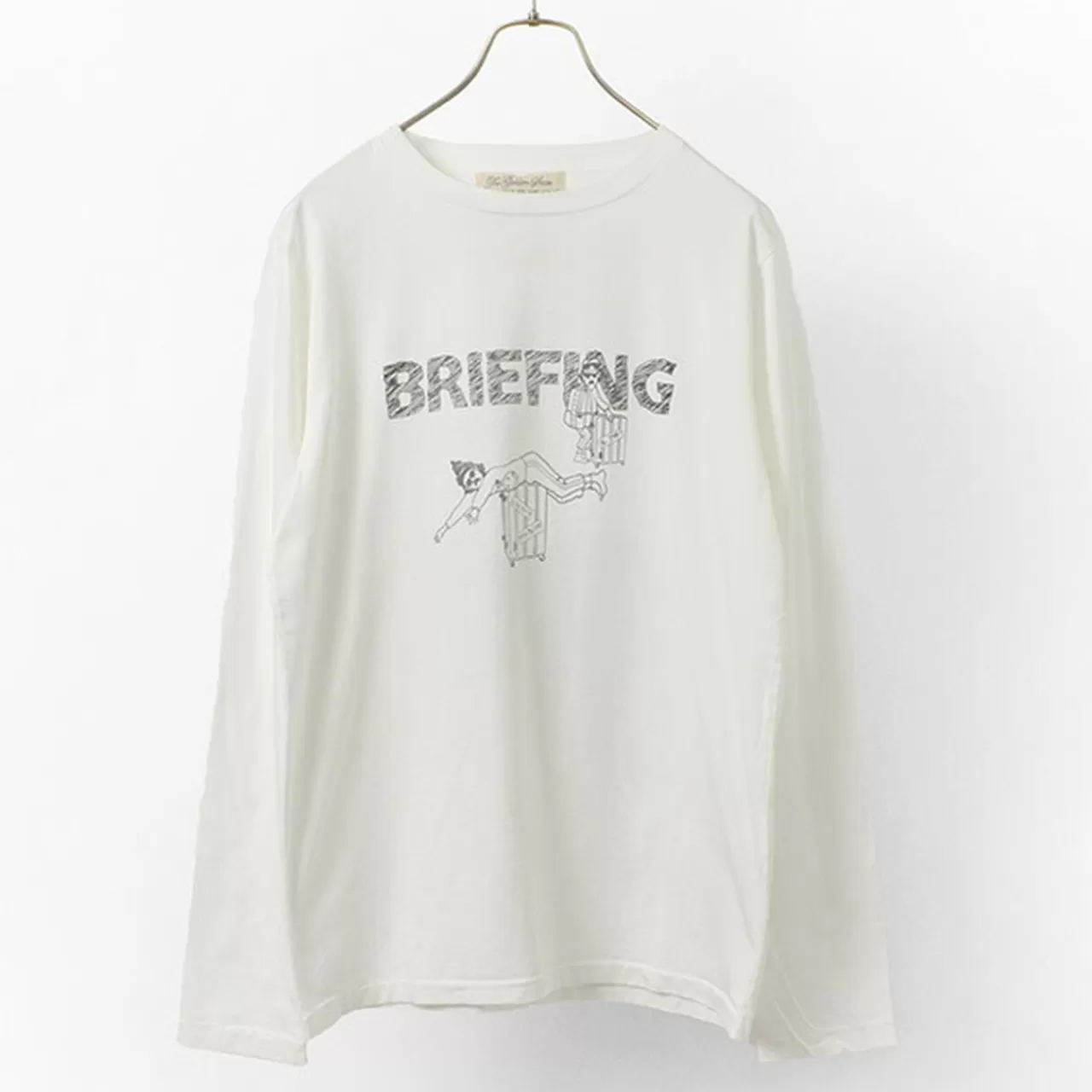 REMI RELIEF Long Sleeves>Custom Lw Printed Long Sleeve T-Shirt (Briefing)