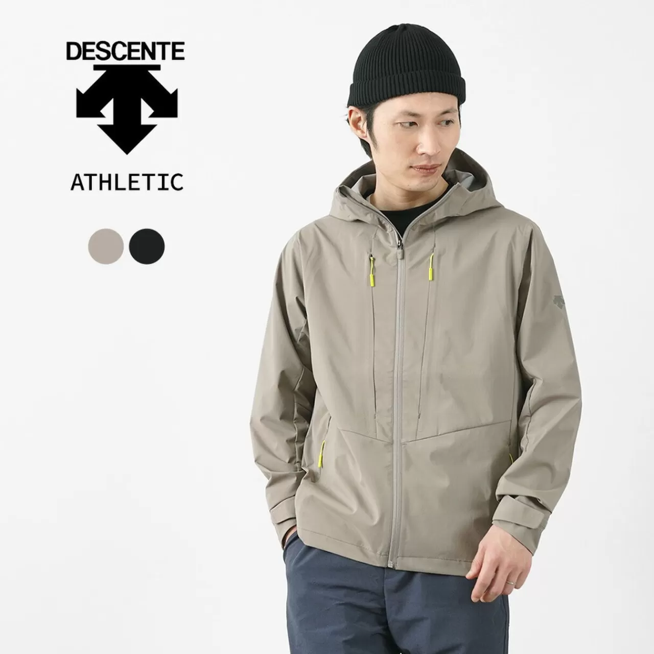 DESCENTE ATHLETIC Jackets>D-Aero Stream 2.5L Full Seam Waterproof Running Jacket