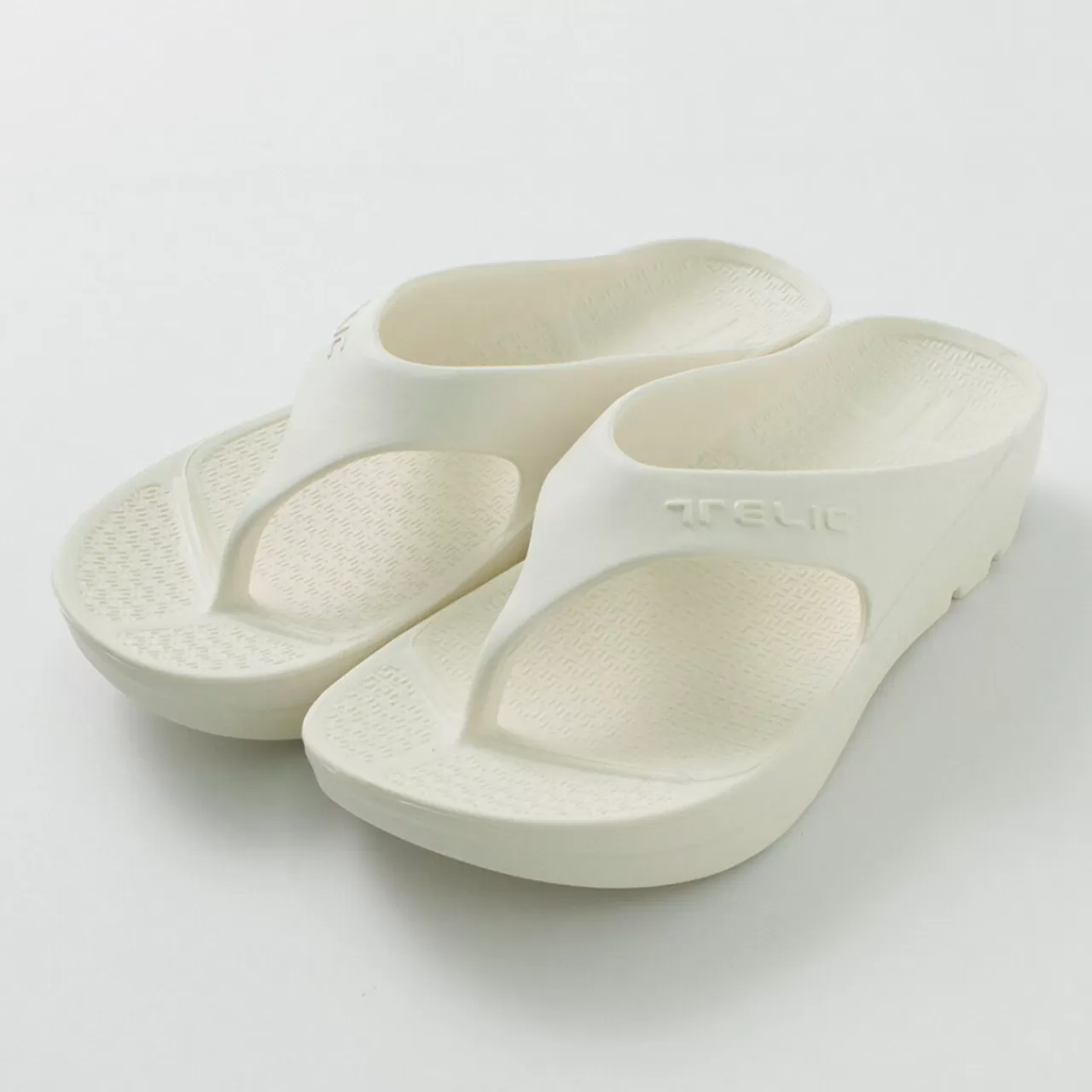 TELIC Sandals>Double Flip Flop Recovery Platform Sandals