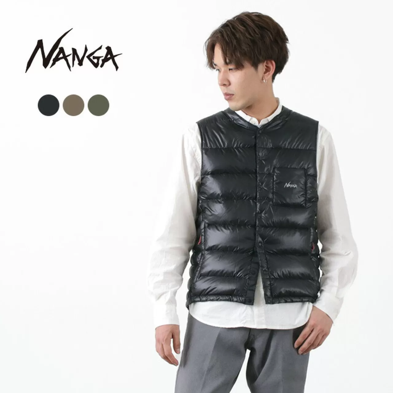 NANGA Down Jackets>Down Vest/Inner Down