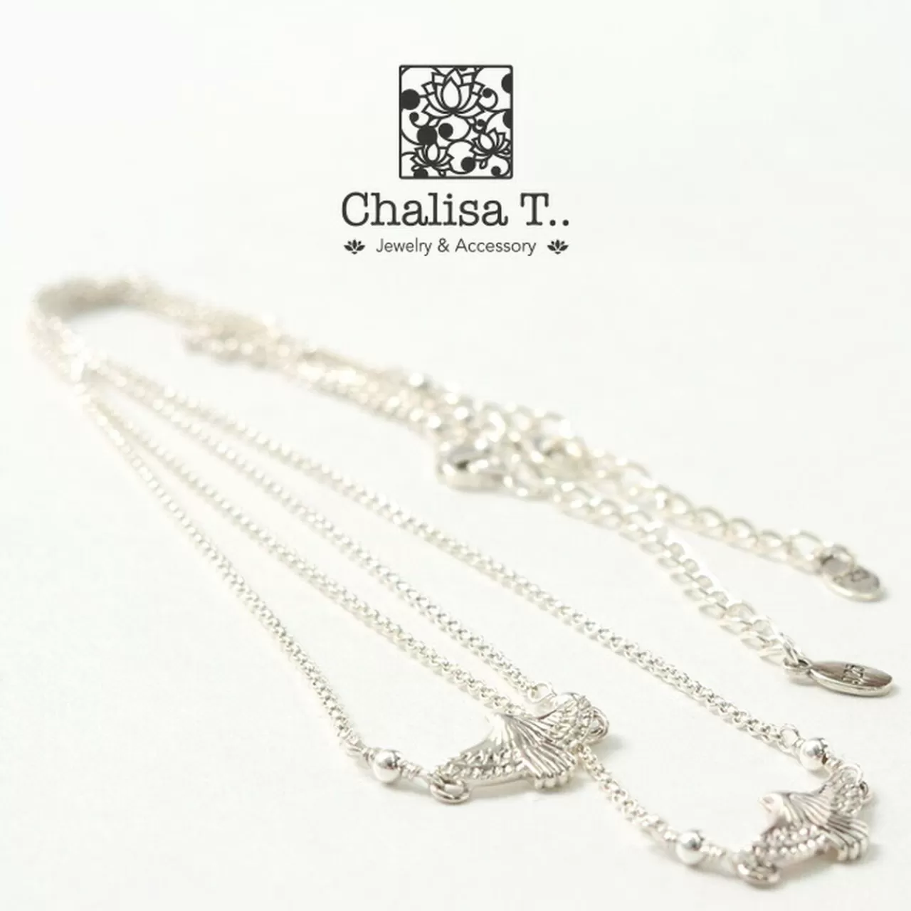 CHALISA T.. Necklaces>Eagle Chain Necklace Silver