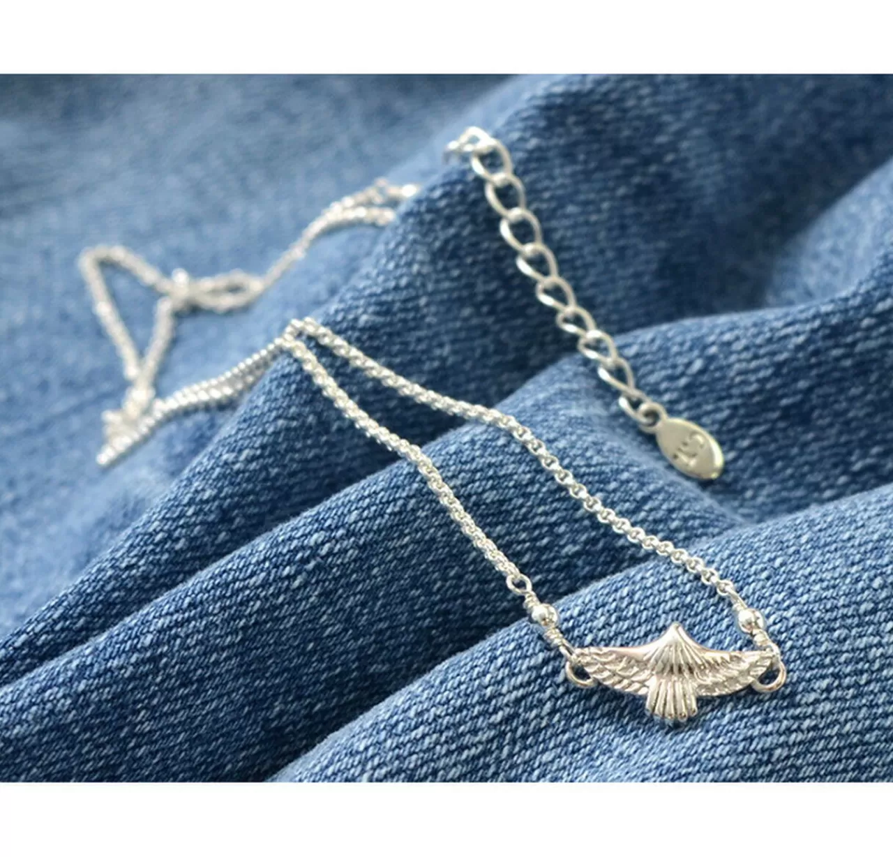 CHALISA T.. Necklaces>Eagle Chain Necklace Silver