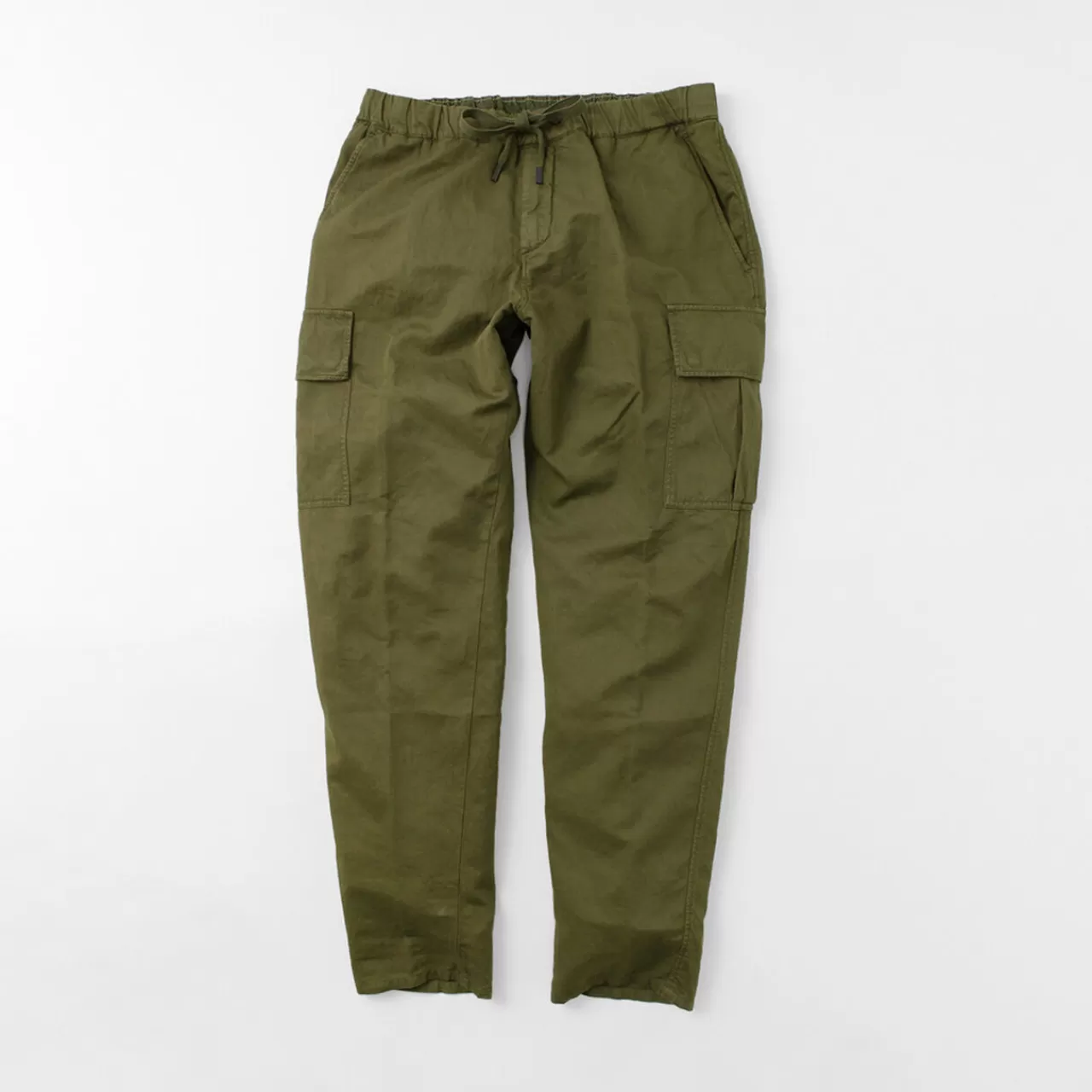 PERFECTION Trousers>Easy Cargo Pants Darkgreen