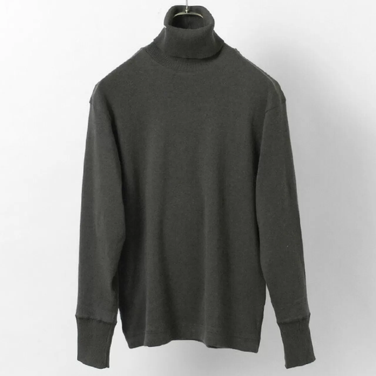 GICIPI Long Sleeves>Elefante Turtleneck Relaxed Fit Cashmere Blend Knitted Sweatshirt