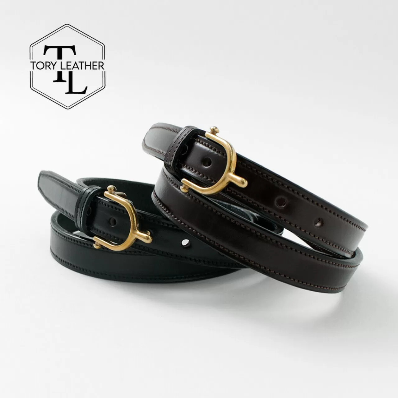 TORY LEATHER Belt>Equestrian Inspired Belt