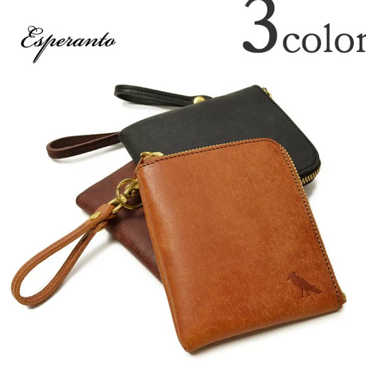 ESPERANTO Wallets>Esp-6237 Pueblo Leather Mini Wallet