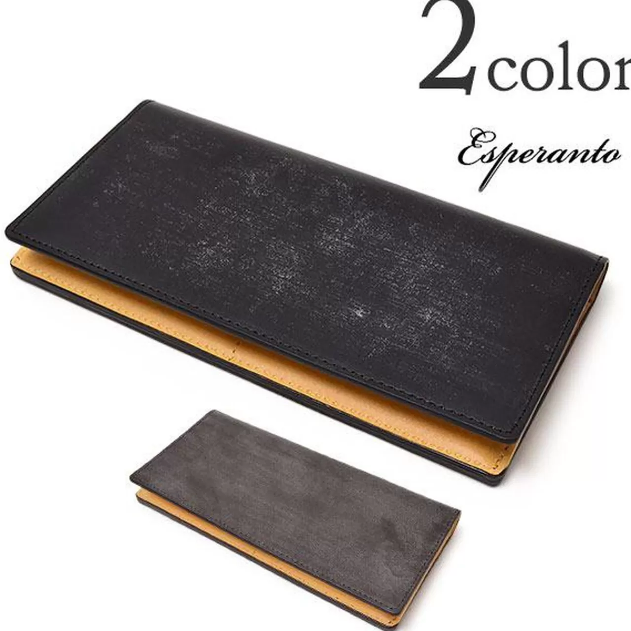 ESPERANTO Wallets>Esp-6392 Bridle Leather Long Wallet