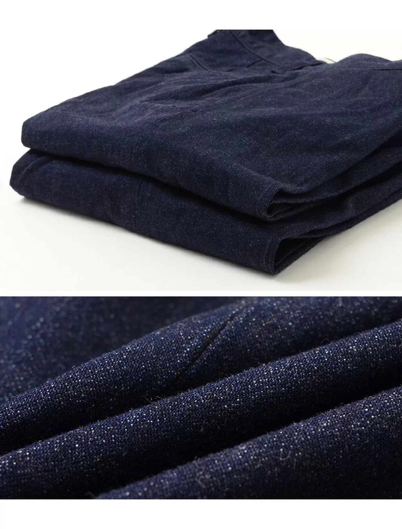 FOB FACTORY Trousers>F0481 Heritage Denim Trousers Onewash