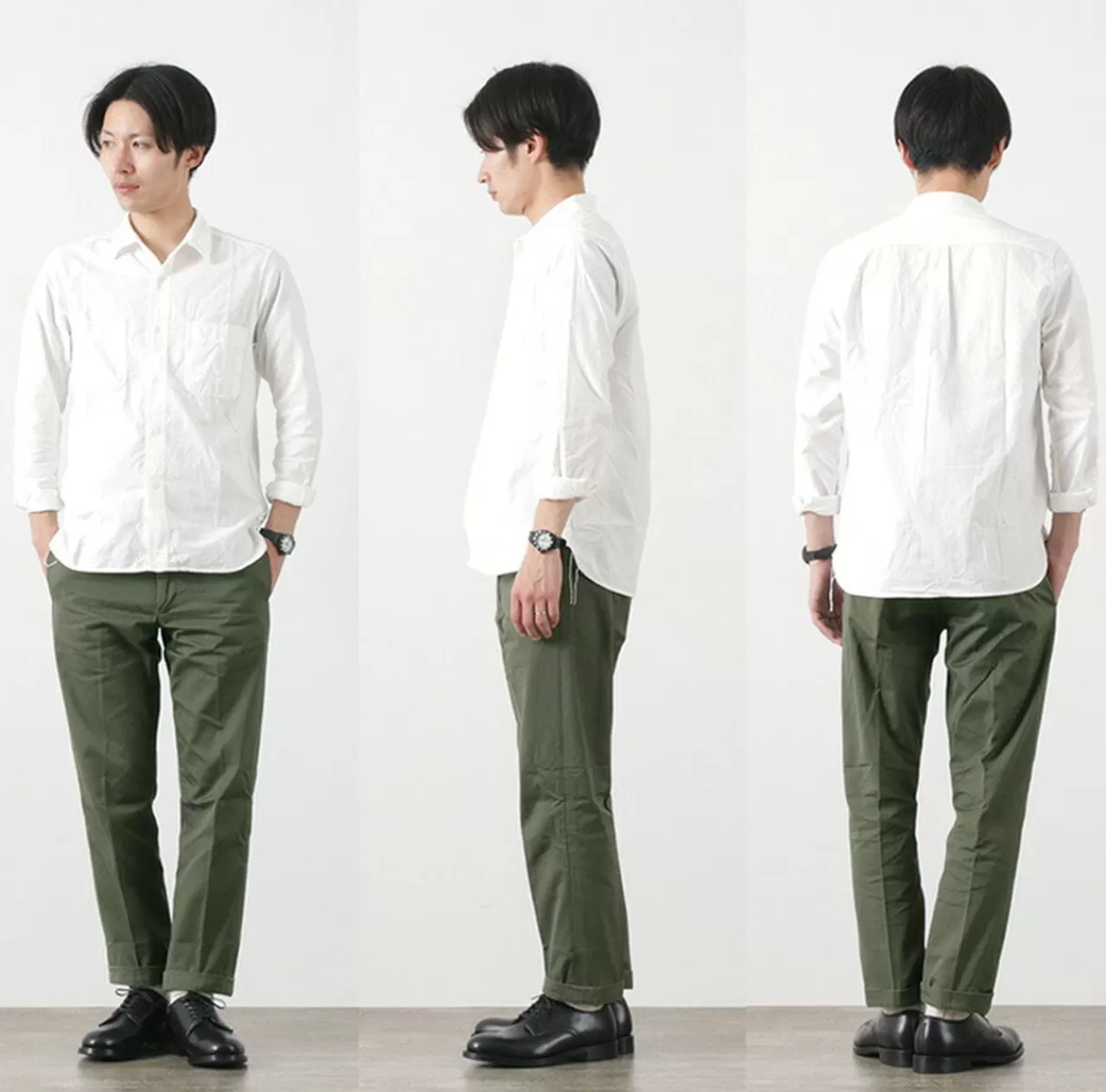 FOB FACTORY Trousers>F0482 Heritage Chino Trousers
