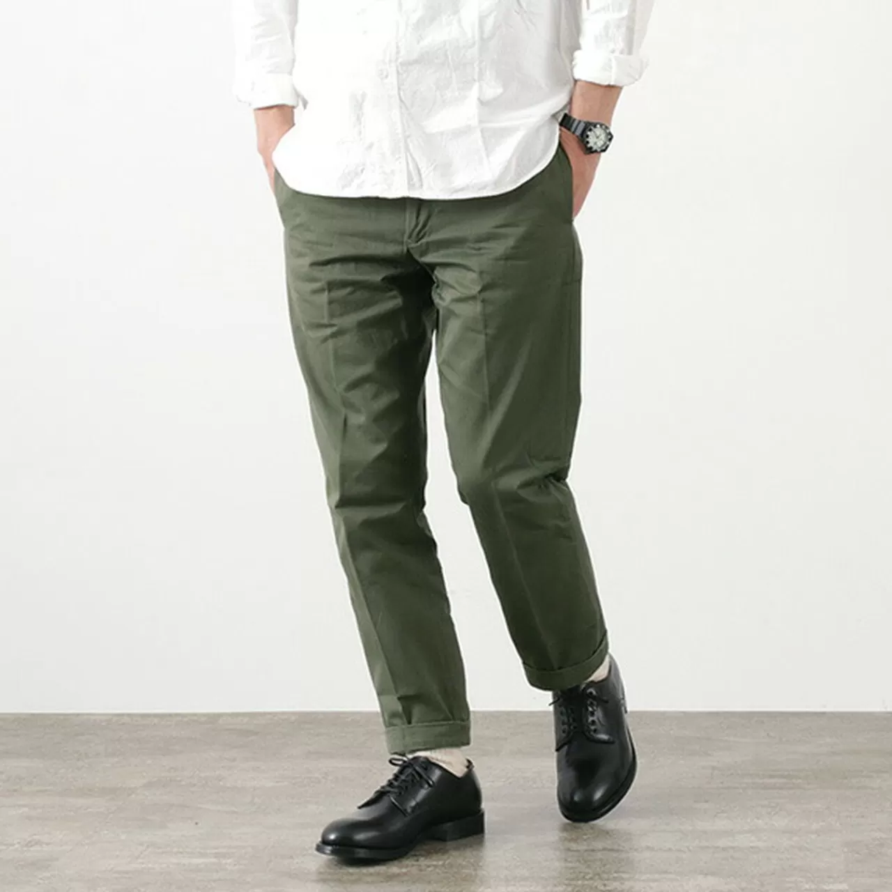 FOB FACTORY Trousers>F0482 Heritage Chino Trousers