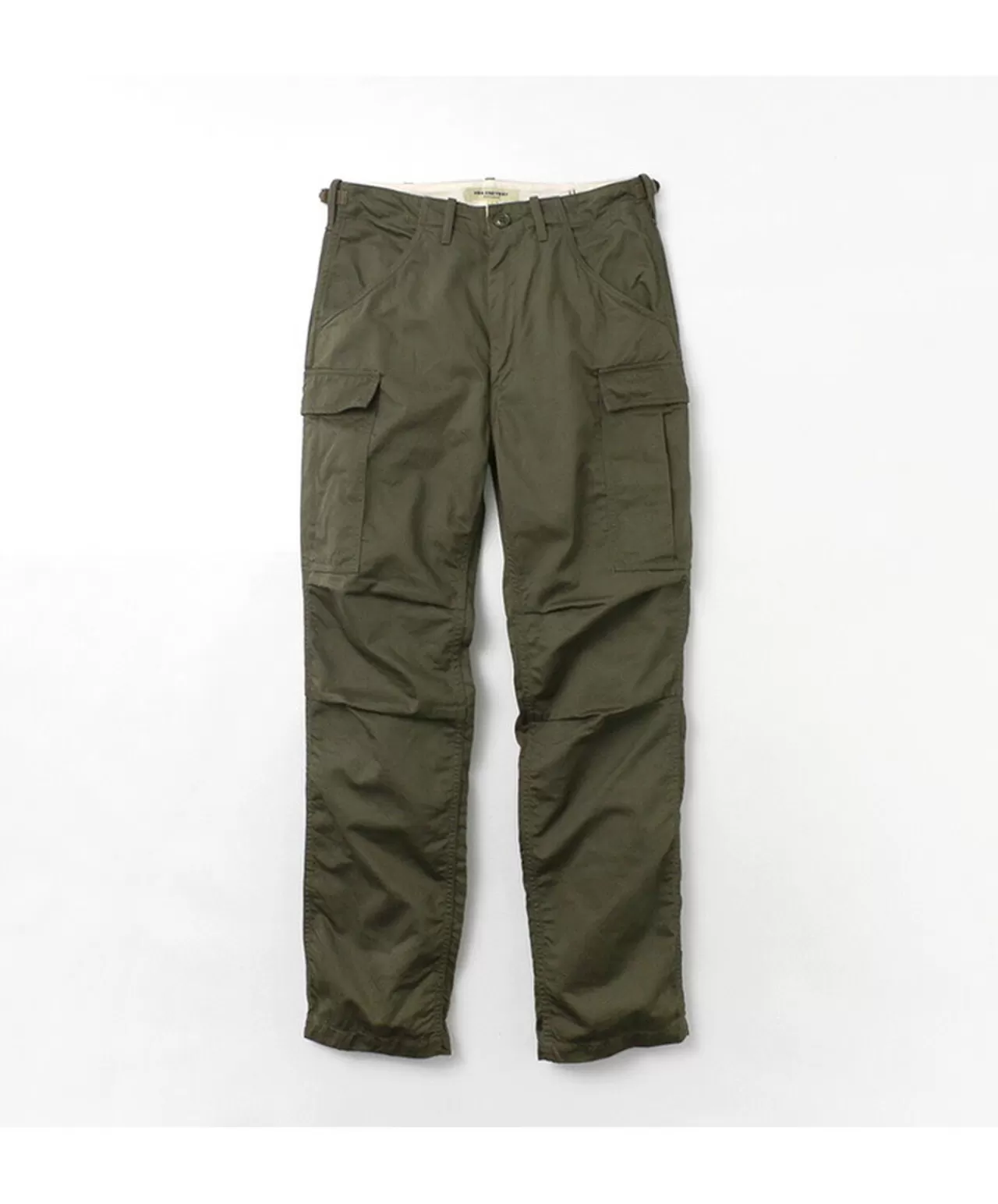 FOB FACTORY Trousers>F0503 Cargo Trousers Olive